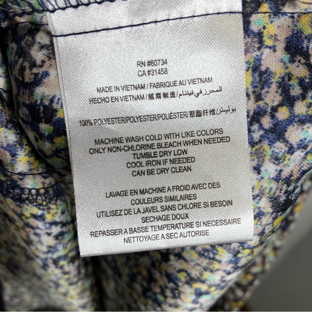 Bcbgeneration Multicolored Shift Dress Pockets Si… - image 5